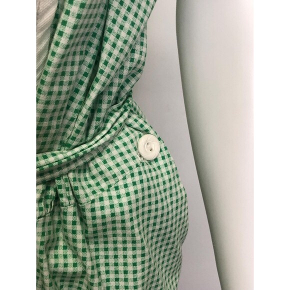 1930s-1940s FRUIT Of The LOOM GINGHAM Checkered Dress W/Adjustable Tie. L-XL - Picture 7 of 10